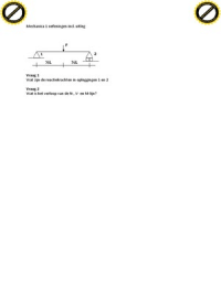 Mechanica 1 oefeningen incl&period; uitgebreide uitleg
