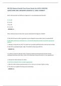 NR 326 Mental Health Final Exam Study Set WITH VERIFIED  QUESTIONS AND ANSWERS GRADED A&plus; 100&percnt; CORRECT