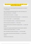 Introduction to Ammunition Exam with 100&percnt; Correct Answers 2024 Graded A&plus;