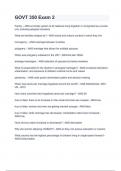 GOVT 350 Exam 2 &lpar;2&rpar;&period;
