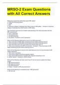 MRSO-2 Exam Questions with All Correct Answers&period;docx
