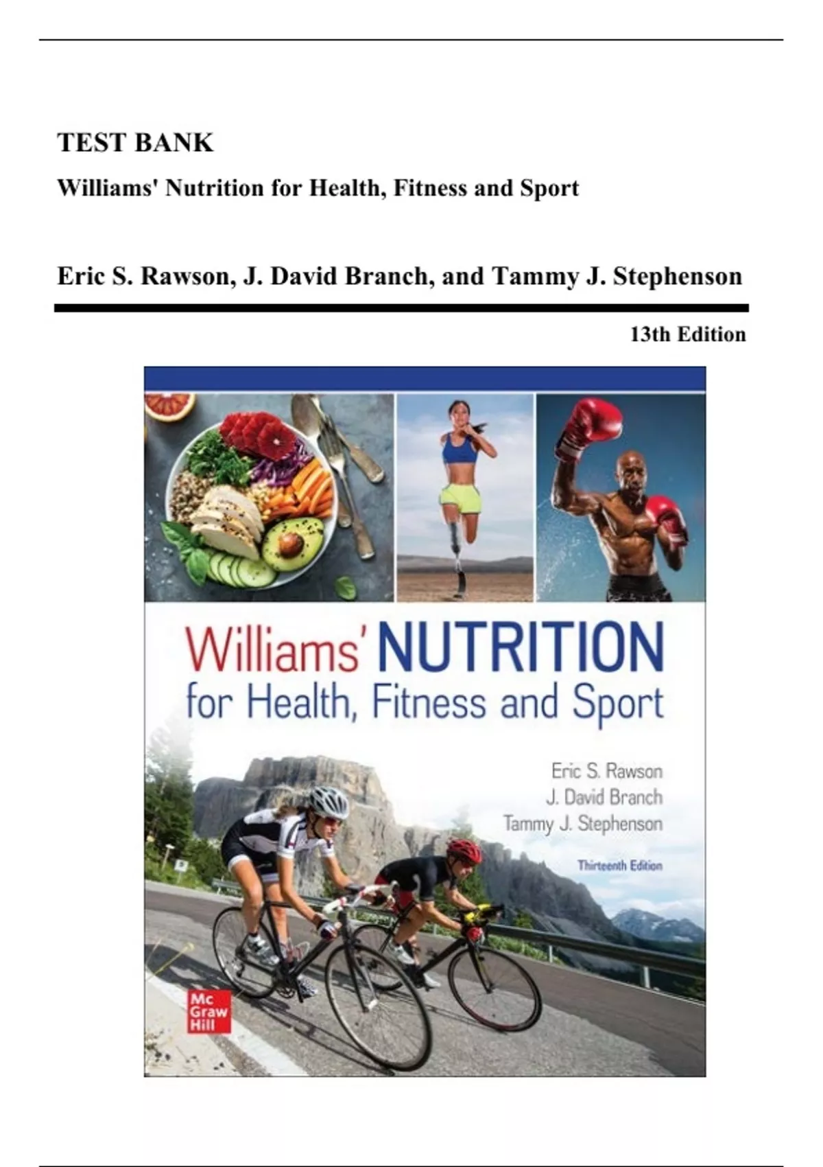 WILLIAMS NUTRITION FOR HEALTH FITNESS AND SPORT 12TH EDITION PDF FREE visual data 8