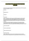 OB PACKAGED EXAMS WITH COMPLETE SOLUTION 