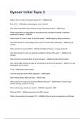 Ryanair Initial Topic 2 NEWEST 2026&sol;2027 ACTUAL EXAM COMPLETE QUESTIONS AND CORRECT DETAILED ANSWERS &lpar;VERIFIED ANSWERS&rpar; &vert;ALREADY GRADED A&plus;&vert;&vert;BRAND NEW&excl;&excl;