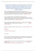 NC BLET CIVIL PROCESS EXAM BANK 2024 &vert; 2 ACCURATE  CURRENTLY TESTING EXAM VERSIONS WITH ACTUAL  QUESTIONS WITH DETAILED ANSWERS AND A STUDY  GUIDE &vert; EXPERT VERIFIED FOR GUARANTEED PASS &vert;  LATEST UPDATE