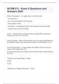 DCOM 211 - Exam 2 Questions and Answers 2024
