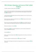 HPA 210 &lpar;Latest 2025 &sol; 2026 Updates Study Bundle With Solutions&rpar; Questions & Answers &vert; Graded A&plus; &vert; 100&percnt; Correct &lpar;Verified Solutions&rpar;