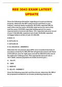 REE 3043 &sol;REE3043 PACKAGED EXAMS 2024&sol;2025