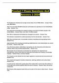 Prostart Packaged Exams With Complete Questions And Answers Graded A&plus;