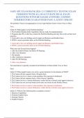 SAFE SPC EXAM BANK 2024 &vert; 2 CURRENTLY TESTING EXAM  VERSIONS WITH ALL 60 ACCURATE REAL EXAM  QUESTIONS WITH DETAILED ANSWERS &vert; EXPERT  VERIFIED FOR GUARANTEED PASS &vert; LATEST UPDATE