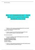 NSG 124 &sol;NSG124  PACKAGED EXAMS 2024&sol;2025
