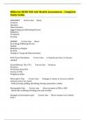 Midterm NURS 550 Adv Health Assessment &ndash; Complete Study Guide