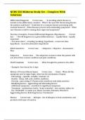 NURS 550 Midterm Study Set &ndash; Complete With Solutions