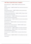 A&P Theory Galen 2024 Exam 1 &lpar;Complete and Graded&rpar;