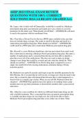 AHIP 2023 FINAL EXAM REVIEW  QUESTIONS WITH 100&percnt; CORRECT  SOLUTIONS 2024 &lpar;ALREADY GRADED A&plus;&rpar;&period;