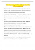 D311&colon; Microbiology WGU OA 2024 Questions With Correct Answers 2024