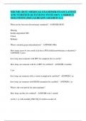 NRCME &lpar;DOT&rpar; MEDICAL EXAMINER EXAM LATEST  AND VERIFIED QUESTIONS WITH 100&percnt; CORRECT  SOLUTIONS 2024 &lpar;ALREADY GRADED A&plus;&rpar;&period;