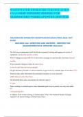 WASTEWATER OPERATOR CERTIFICATION  EXAM NEW VERSION&vert; VERIFIED FOR  GUARANTEED PASSS&vert; UPDATED 2024-2025&period;