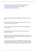 NASCLA ACCREDITED EXAM LATEST 2024&sol;2025 WITH  ACTUAL QUESTIONS AND CORRECT VERIFIED  ANSWERS&sol;ALREADY GRADED A&plus;