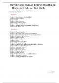 The Human Body in Health and Illness 6th Edition Herlihy Nursing LVN