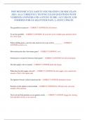 MSF MOTORCYCLE SAFETY FOUNDATION COURSE EXAM  2024 &vert; ALL CURRENTLY TESTING EXAM QUESTIONS WITH  VERIFIED ANSWERS AND A STUDY GUIDE &vert; ACCURATE AND  VERIFIED FOR GUARANTEED PASS &vert; LATEST UPDATE