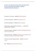 NC BLET CIVIL PROCESS EXAM LATEST 2024-2025 WITH  ACTUAL QUESTIONS AND CORRECT VERIFIED  ANSWERS&sol;ALREADY GRADED A&plus;