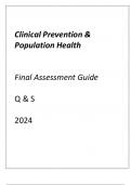 &lpar;ASU online&rpar; Clinical Prevention & Population Health Final Assessment Guide Q & S 2024&period;