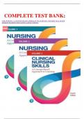    COMPLETE TEST BANK&colon;  FOR NURSING&colon; A CONCEPT-BASED APPROACH TO LEARNING VOLUMES I II & III 4TH EDITION PEARSON EDUCATION LATEST UPDATE&period; 