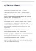 ACVIM General Boards Questions and Answers Graded A&plus;