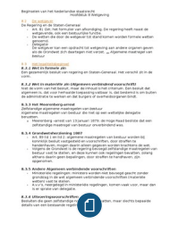 Samenvatting Beginselen van het Nederlandse staatsrecht - Hoofdstuk 8 Wetgeving