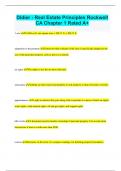 Didier - Real Estate Principles Rockwell  CA Chapter 1 Rated A&plus;