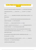 Frontier Flight Attendant&comma; FAR Exam Questions and Answers&excl;&excl;