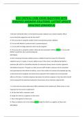 HESI CRITICAL CARE EXAM QUESTIONS WITH VERIEFIED ANSWERS SOLUTIONS  LATTEST UPDATE 2024&sol;2025 &lbrace;GRADED A&rcub;