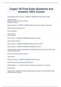 Cogsci 1B Final Exam Questions and  Answers 100&percnt; Correct