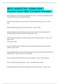 NRTC NAVEDTRA 14300A ASN 1 Practice Exam With Complete Answers &period;