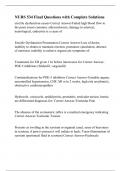 NURS 534 Final Questions with Complete Solutions&period;