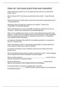 FEMA ISC 200 EXAM QUESTIONS AND ANSWERS
