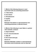 WGU D236 Objective Assessment Pathophysiology Exam &lpar;Updated for 2024&sol;2025&rpar; &ndash; Verified Questions and Answers for an A Grade