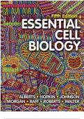 Test bank for essential cell biology 5th edition by bruce alberts&comma; alexander d johnson&comma; david morgan&comma; martin raff&comma; keith roberts&comma; peter walter isbn 9780393691092
