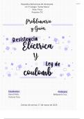 Apuntes de F&iacute;sica sobre Resistencia El&eacute;ctrica y La Ley de Coulomb