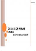 Diseases of Immune system