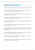 Waxing Mock Questions And Answers Rated A&plus;