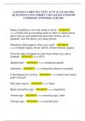 LOUISIANA DRIVING TEST ACTUAL EXAM 2024 QUESTIONS AND CORRECT DETAILED ANSWERS  &lpar;VERIFIED ANSWERS&rpar; AGRADE&period;