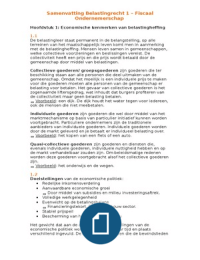 Elementair belastingrecht 