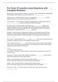 Pro Tools 101 practice exam Questions with Complete Solutions&period;
