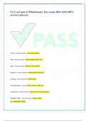 UCLA Exam &num;1 Phlebotomy Test exam  with 100&percnt; correct answers
