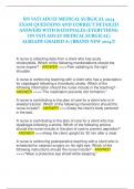 RN VATI ADULT MEDICAL SURGICAL 2024  EXAM QUESTIONS AND CORRECT DETAILED  ANSWERS WITH RATIONALES &lpar;EVERYTHING  ON VATI ADULT MEDICAL SURGICAL&rpar; ALREADY GRADED A&plus;&vert;BRAND NEW 2024&excl;&excl;&excl;