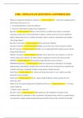 CSBI &ndash; HFMA EXAM QUESTIONS ANSWERED 2024