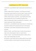 Constitutional Law MPTC Study Guide
