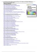 Test Bank for Clayton's Basic Pharmacology for Nurses 18th Edition by Michelle J&period; Willihnganz&comma; Samuel L&period; Gurevitz & Bruce D&period; Clayton ISBN 9780323550611 Chapter 1-48